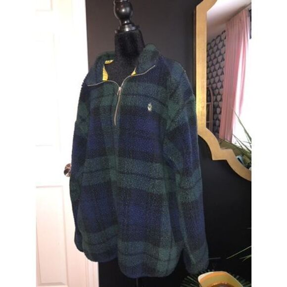 Y2K Nautica Sherpa Pullover  - Picture 1 of 4